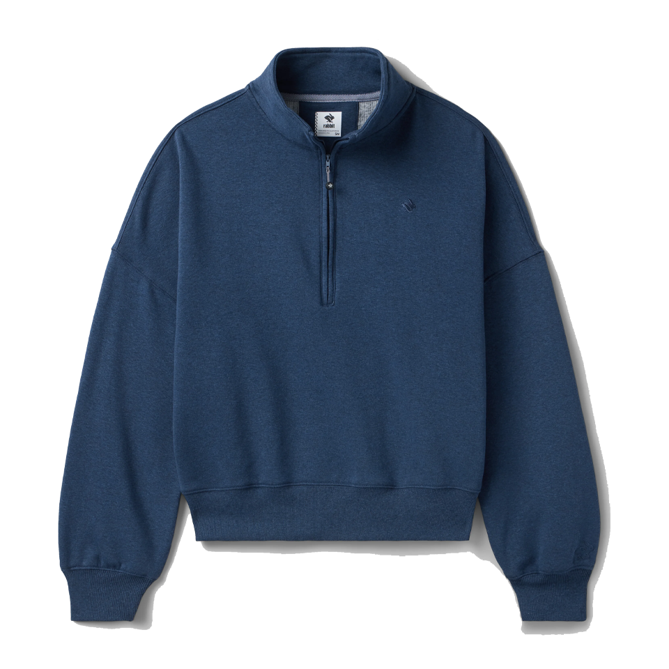 rabbit Women's Go-To Half Zip Dress Blues