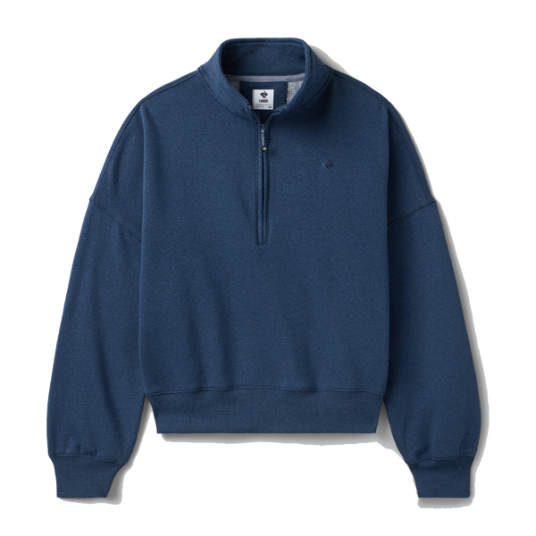 rabbit Women's Go-To Half Zip Dress Blues