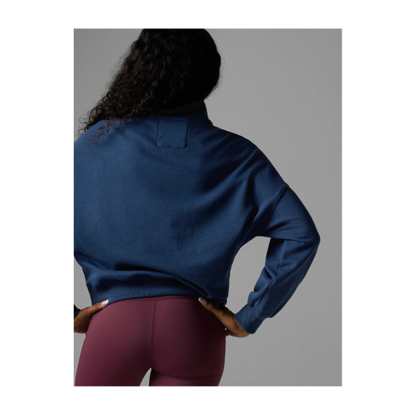 rabbit Women's Go-To Half Zip Dress Blues