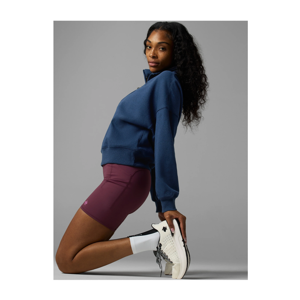 rabbit Women's Go-To Half Zip Dress Blues