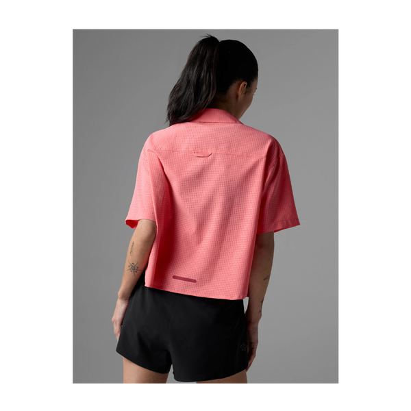 rabbit Women's High Country Relaxed SS Strawberry Pink