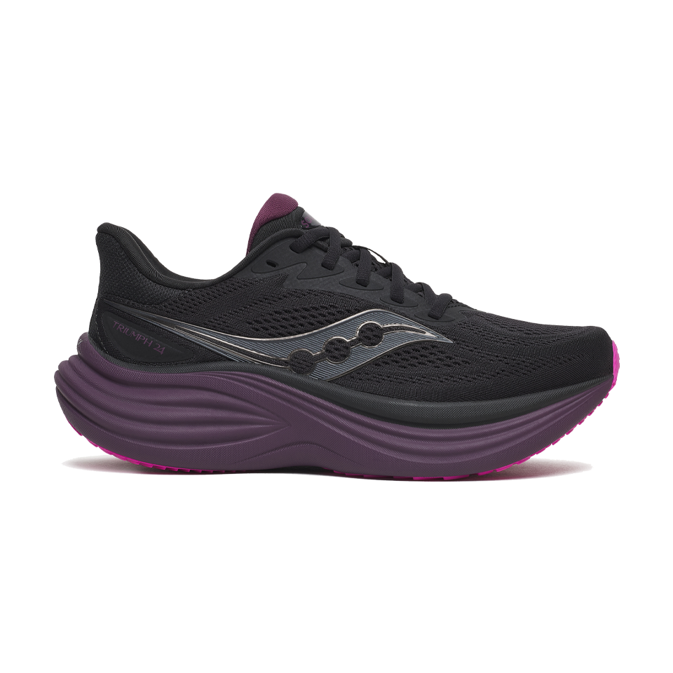 Saucony Women's Triumph 24 Black/Syrup Main image