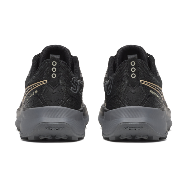 Saucony Women's Peregrine 16 Black/Carbon