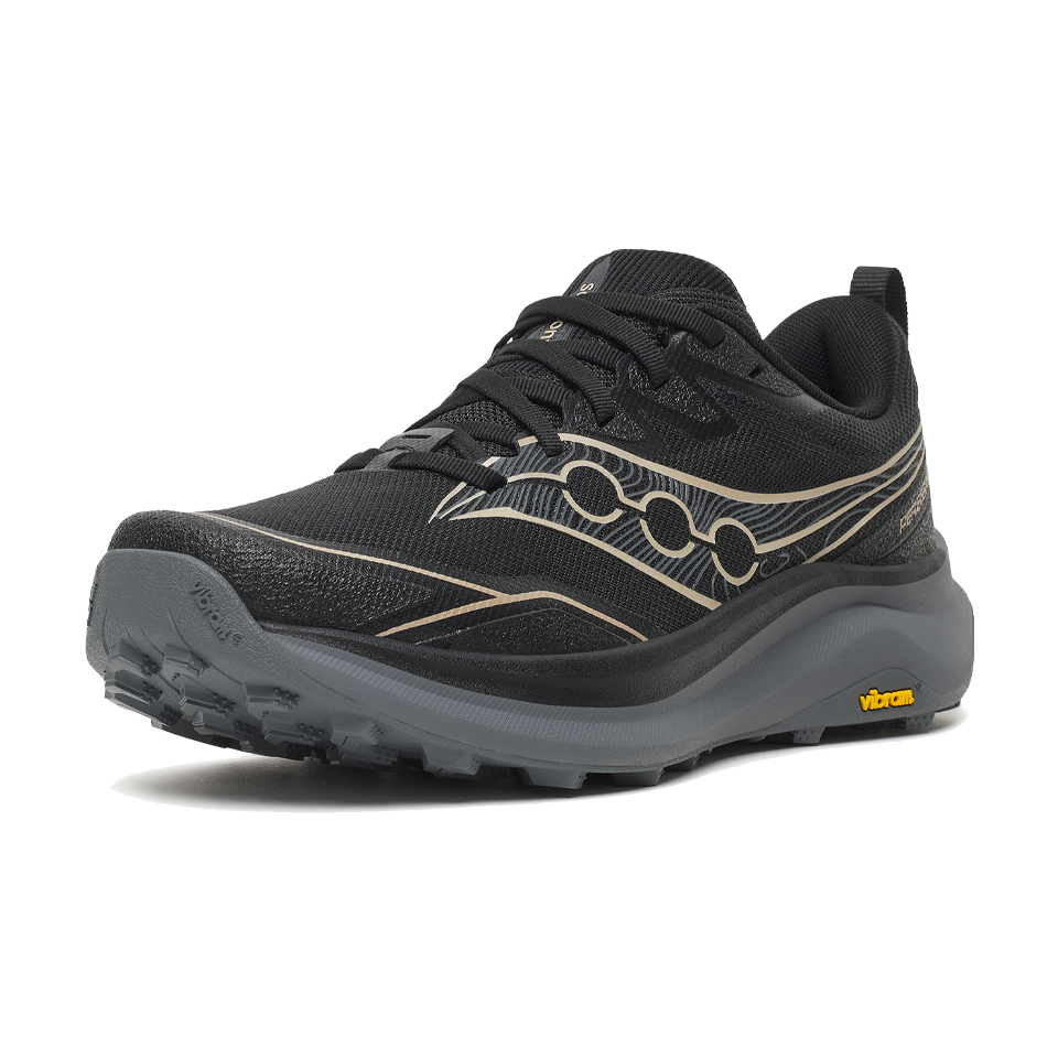 Saucony Women's Peregrine 16 Black/Carbon