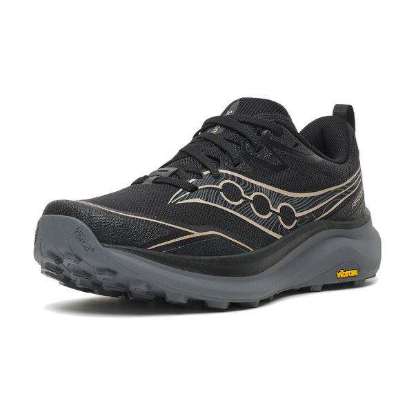 Saucony Women's Peregrine 16 Black/Carbon