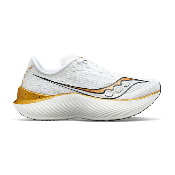 Saucony Men's Endorphin Pro 3 White/Gold