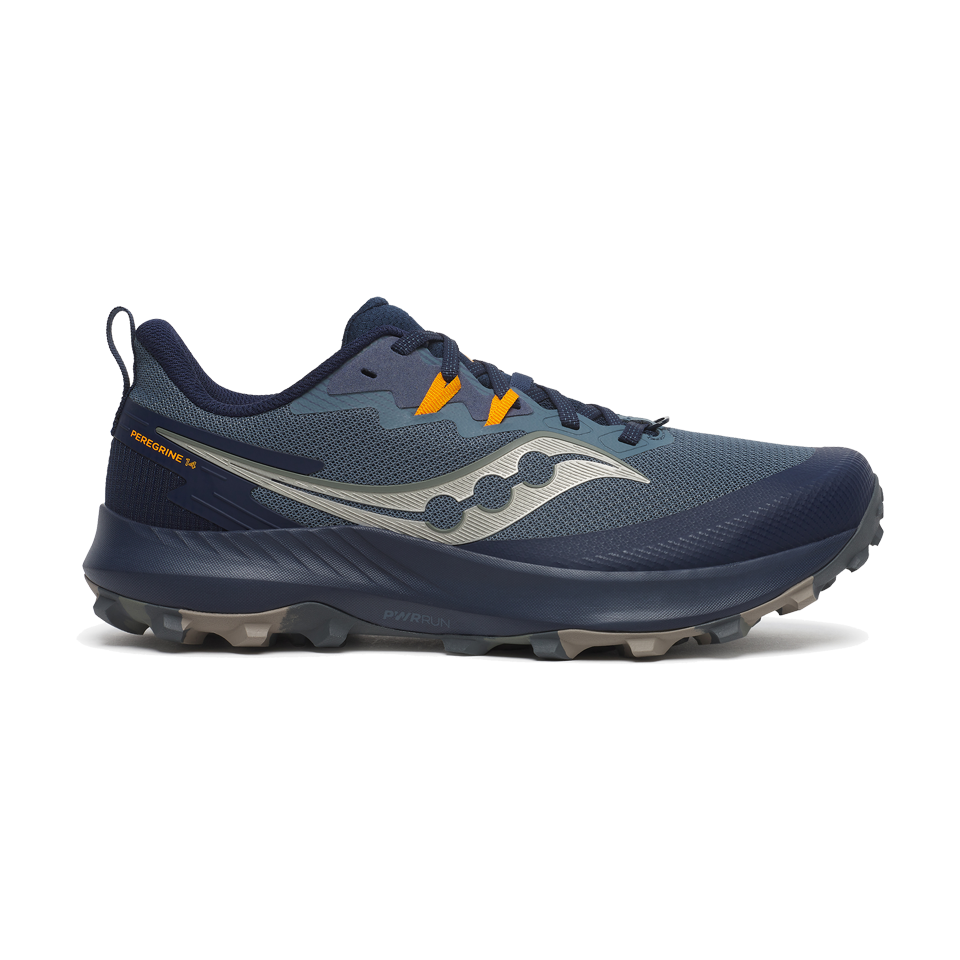 Saucony Men s Peregrine 14 Trail Running Shoes Dusk Navy 10.5