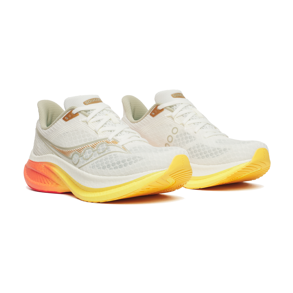 Saucony Men's Endorphin Speed 5 Ivory/Fire Secondary image