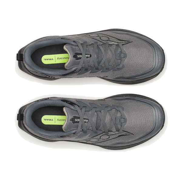 Saucony Men's Peregrine 16 Black/Carbon