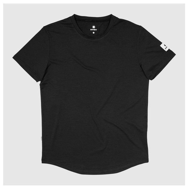 SAYSKY Men's Clean Pace T-Shirt Black