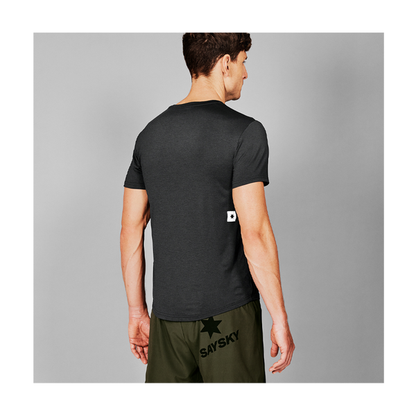 SAYSKY Men's Clean Pace T-Shirt Black