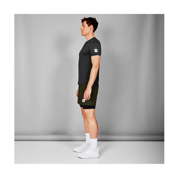 SAYSKY Men's Clean Pace T-Shirt Black