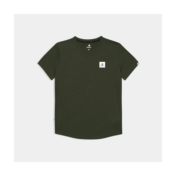 SAYSKY Men's Clean Combat Pro T-Shirt Green