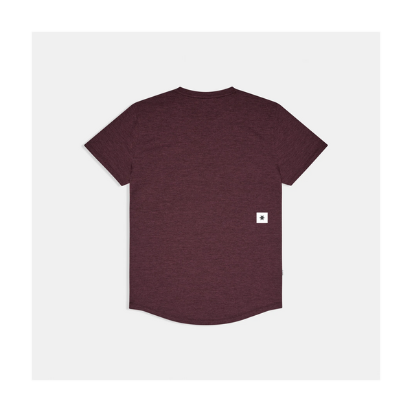 SAYSKY Men's Clean Combat Pro T-Shirt Burgundy