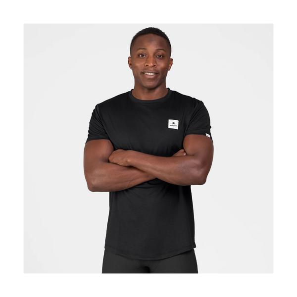 SAYSKY Men's Clean Combat Pro T-Shirt Black