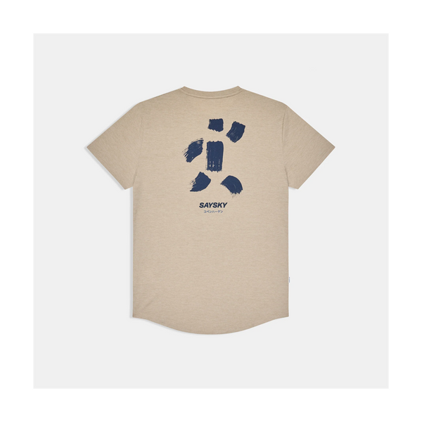 SAYSKY Men's Statement Combat Pro T-Shirt Sand