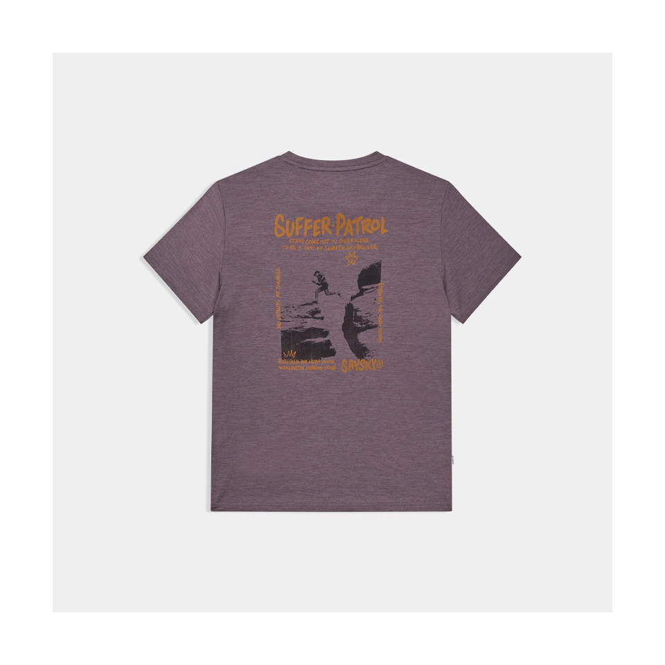 SAYSKY Women's Statement Pace T-Shirt Purple