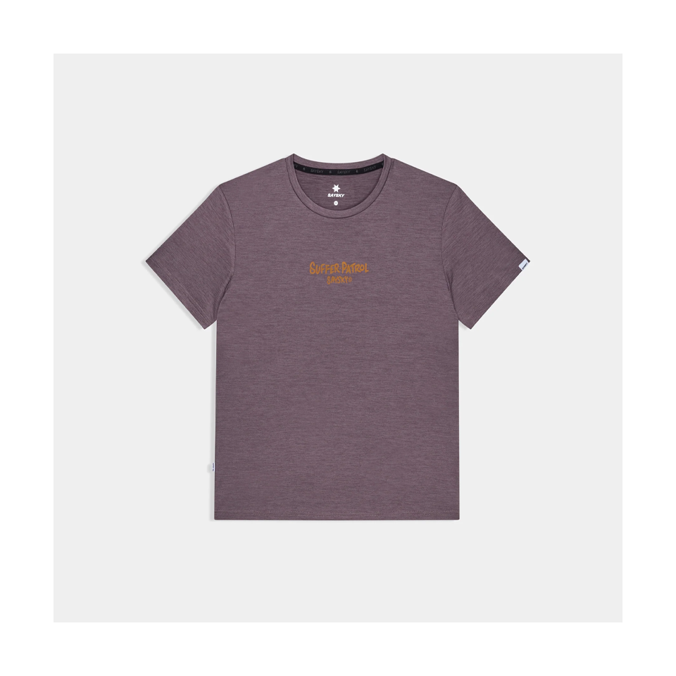 SAYSKY Women's Statement Pace T-Shirt Purple