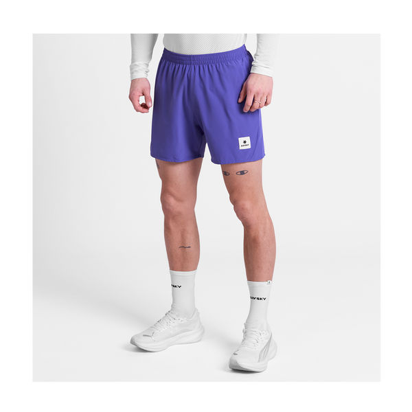 SAYSKY Men's Pace Shorts 5" Purple