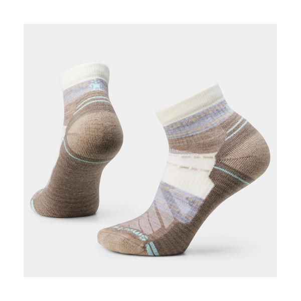 Smartwool Women's Hike Margarita Ankle Socks Light Cushion Natural