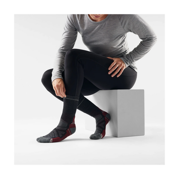 Smartwool Hike Crew Socks Light Cushion Charcoal