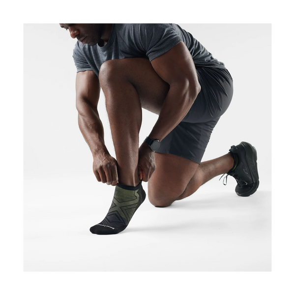 Smartwool Run Low Ankle Socks Zero Cushion Black