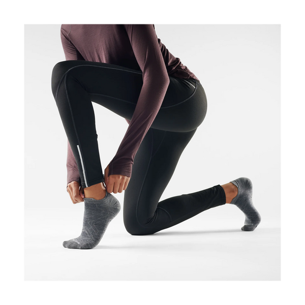 Smartwool Run Low Ankle Socks Zero Cushion Medium Gray