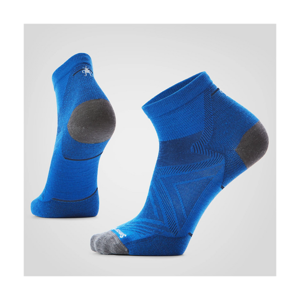 Smartwool Run Ankle Socks Zero Cushion Laguna Blue/Deep Navy