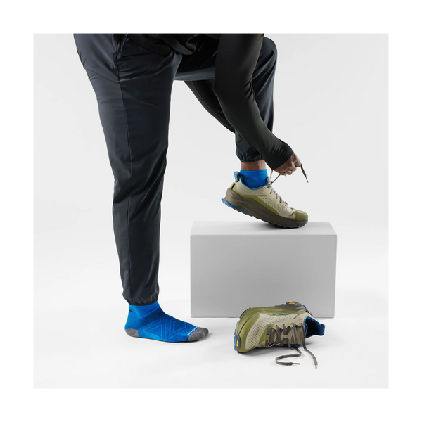 Smartwool Run Ankle Socks Zero Cushion Laguna Blue/Deep Navy