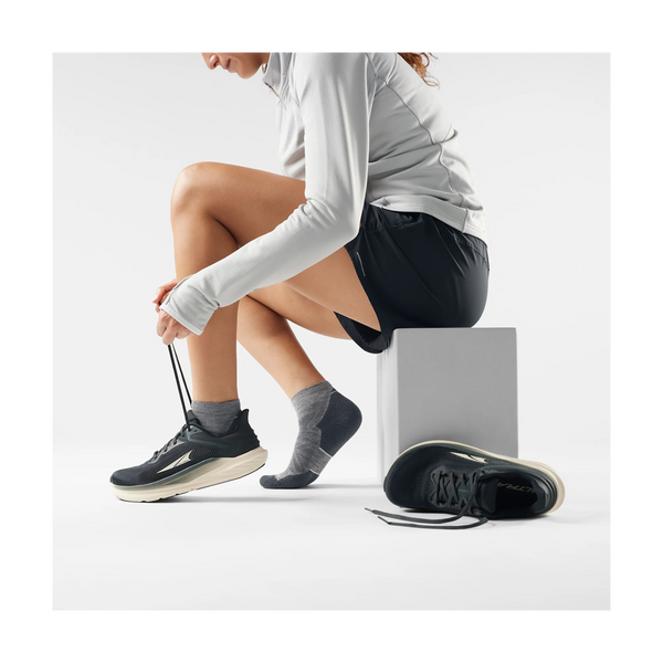 Smartwool Run Ankle Socks Targeted Cushion Medium Gray