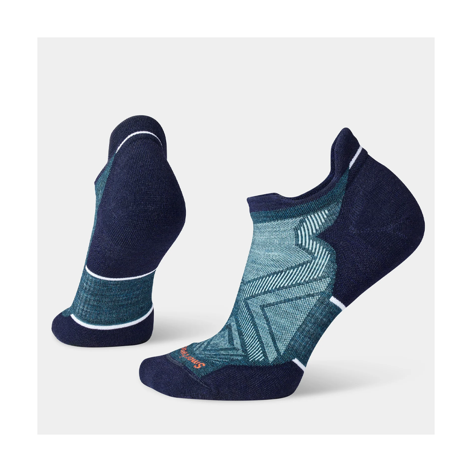 Smartwool Women's Run Low Ankle Socks Zero Cushion Twilight Blue
