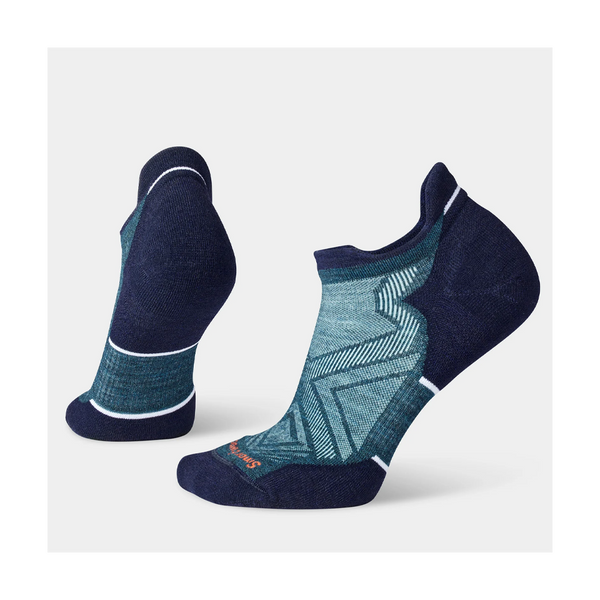 Smartwool Women's Run Low Ankle Socks Zero Cushion Twilight Blue