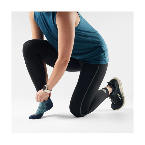 Smartwool Women's Run Low Ankle Socks Zero Cushion Twilight Blue