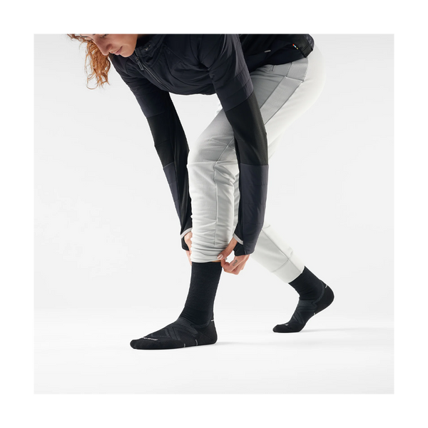 Smartwool Run Cold Weather Crew Socks Targeted Cushion Black