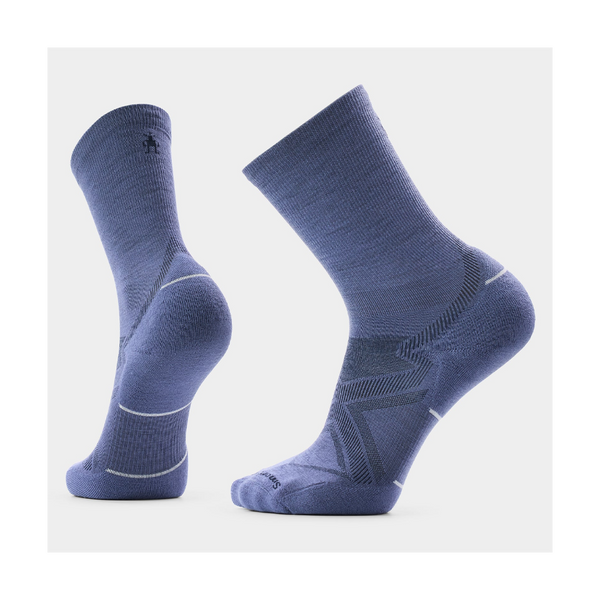Smartwool Run Cold Weather Crew Socks Targeted Cushion Nightfall Blue
