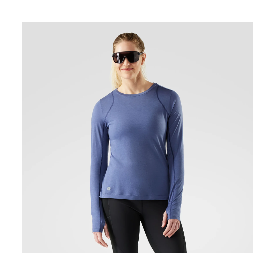 Smartwool Women's Active Long Sleeve Nightfall Blue Main image