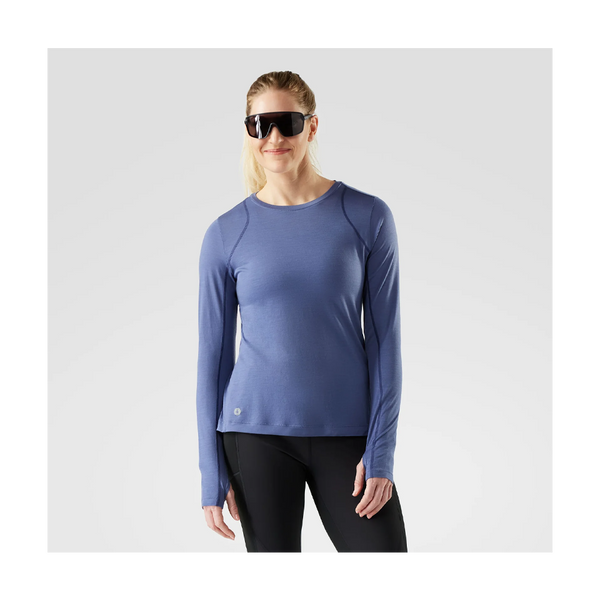 Smartwool Women's Active Long Sleeve Nightfall Blue