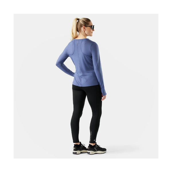 Smartwool Women's Active Long Sleeve Nightfall Blue