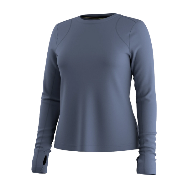 Smartwool Women's Active Long Sleeve Nightfall Blue