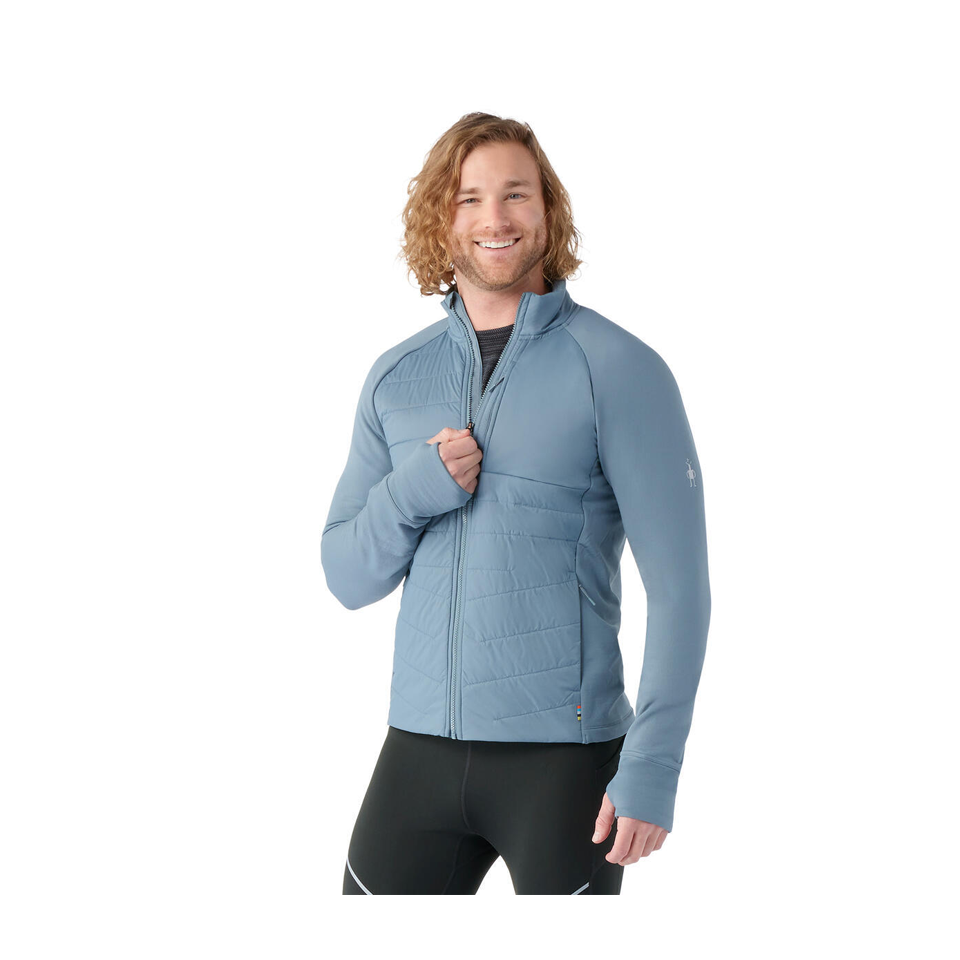 Smartwool Men's Smartloft Hybrid Jacket Pewter Blue