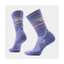 Smartwool Women's Run Cold Weather Glow Track Crew Socks Targeted Cushion Nightfall Blue