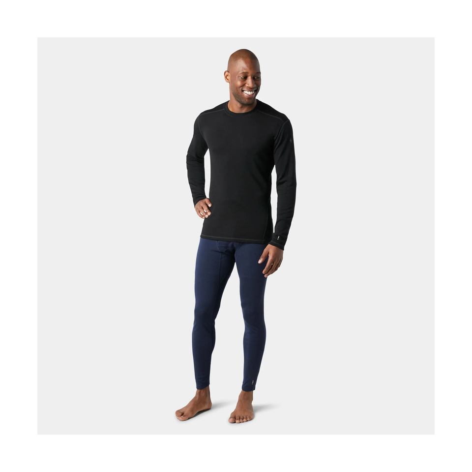 Smartwool Men's Classic Thermal Merino Base Layer Crew Black