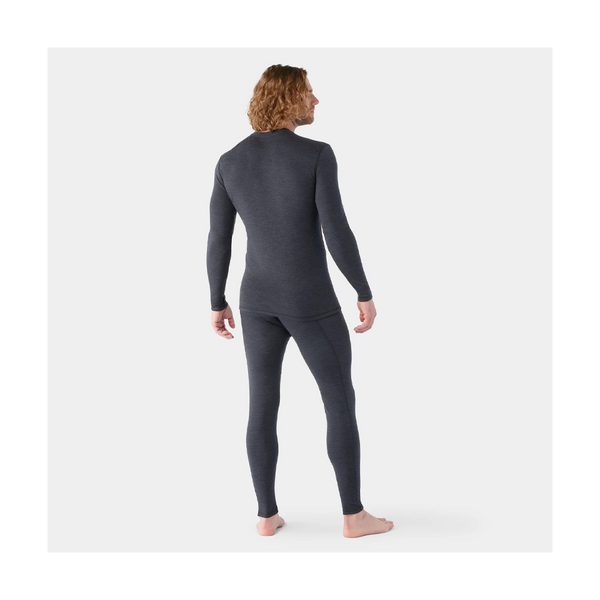 Smartwool Men's Classic Thermal Merino Base Layer Crew Charcoal Heather