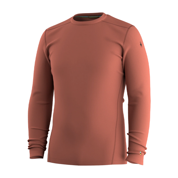 Smartwool Men's Classic Thermal Merino Base Layer Crew Burnt Sienna