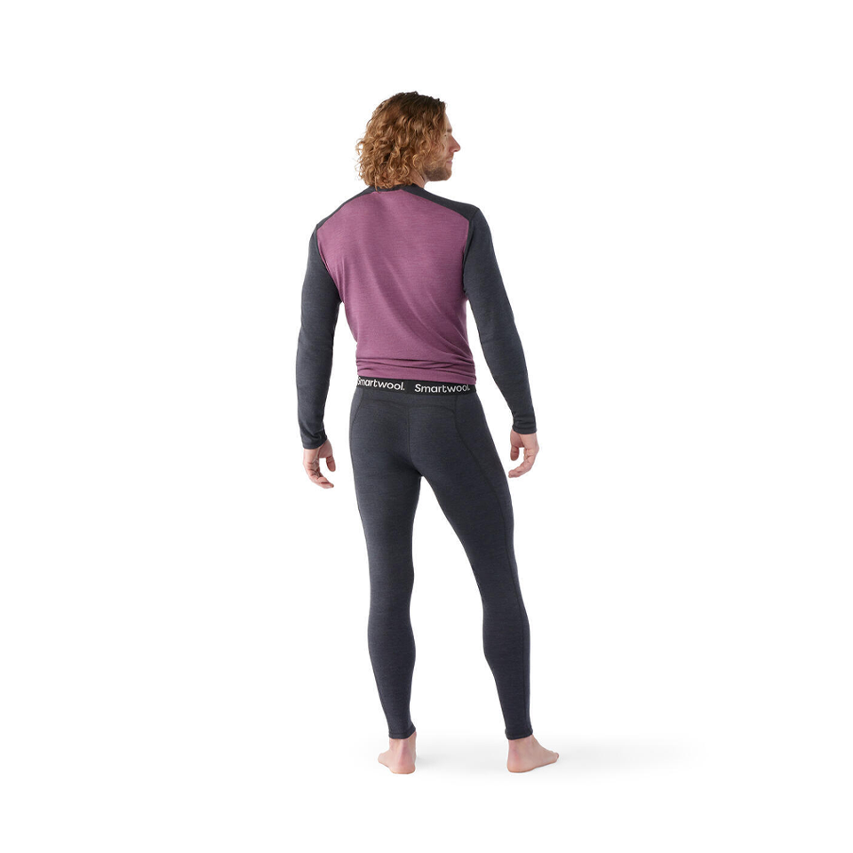 Smartwool Men's Classic Thermal Merino Base Layer Bottom Charcoal Heather