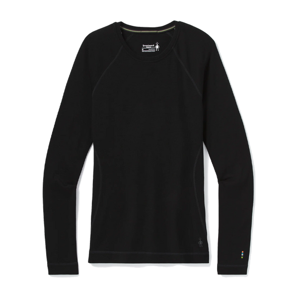 Smartwool Women's Classic Thermal Merino Base Layer Crew Black