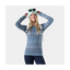 Smartwool Women's Classic Thermal Merino Base Layer Crew Nightfall Fair Isle Fun
