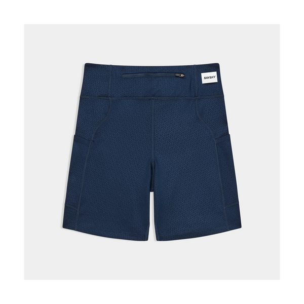 SAYSKY Women's Combat+ Short Tights 7" Blue