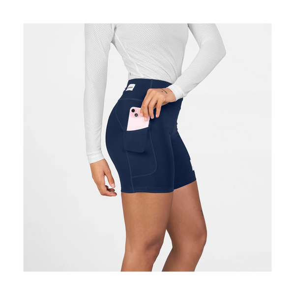 SAYSKY Women's Combat+ Short Tights 7" Blue