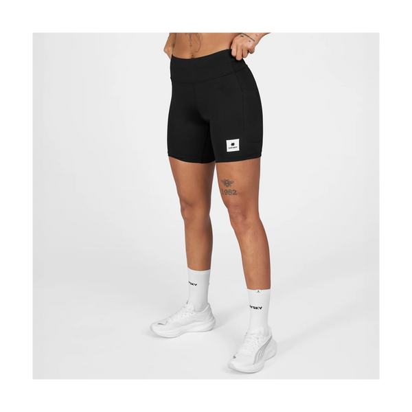 SAYSKY Women's Combat+ Short Tights 7" Black